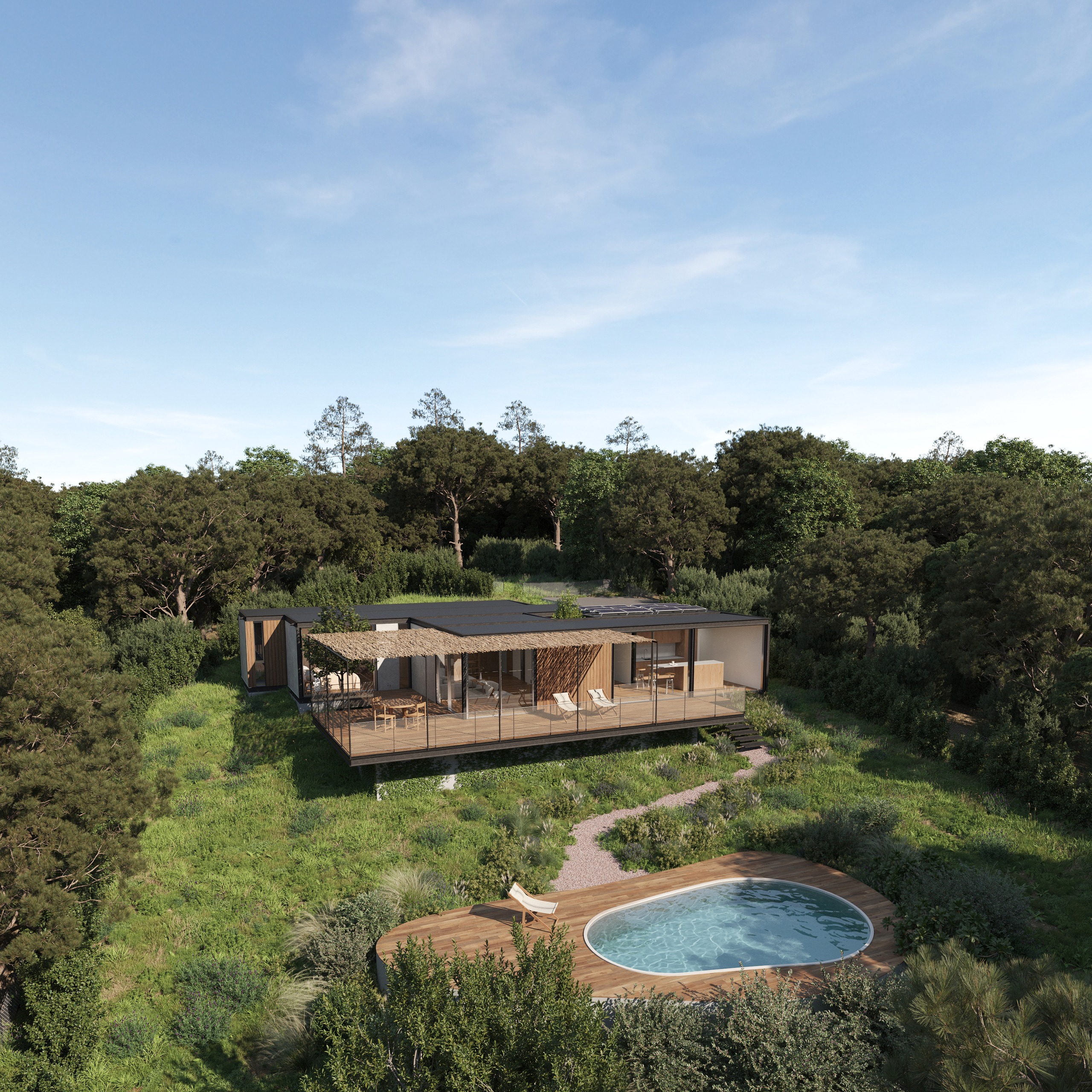 Residencial en Valdemorillo (imagen de StockCrowd IN)